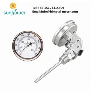 WSS-481 adjustable angle any angle bimetal thermometer