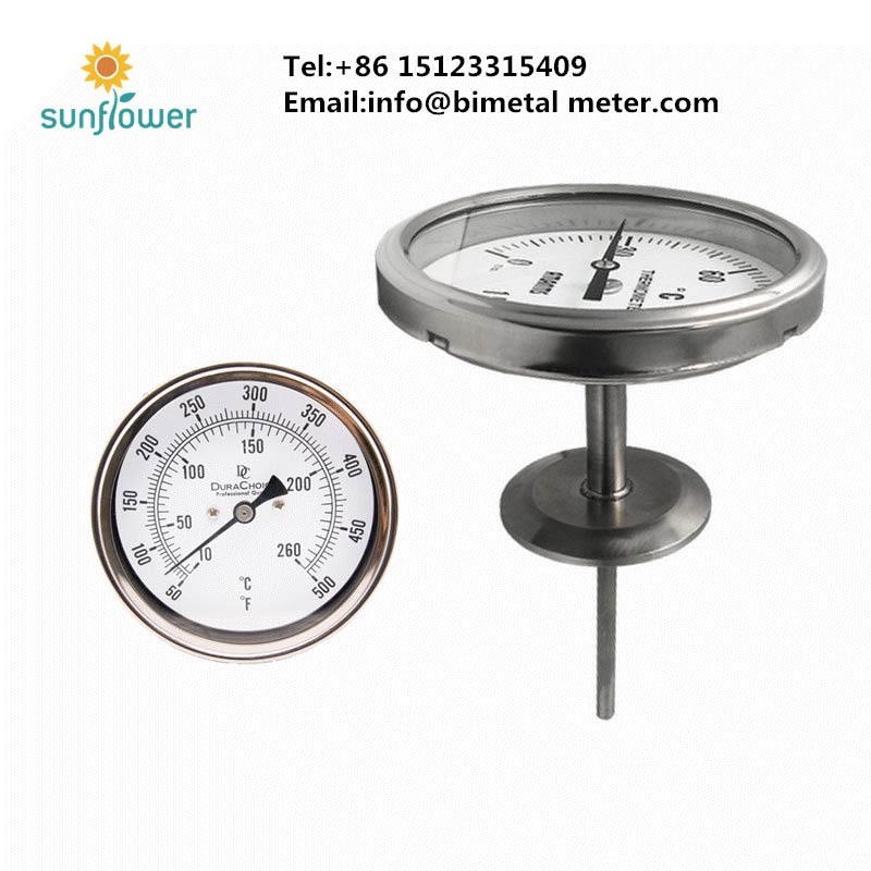 metal capillary oven thermometer  Chongqing Sunflower Instrument Co.,Ltd