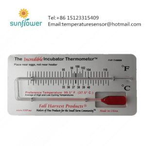 glass incubator thermometer