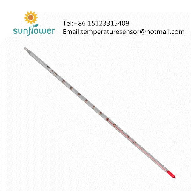 glass tea thermometer probe  Chongqing Sunflower Instrument Co.,Ltd