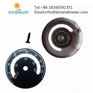 low price China wood stove thermometers