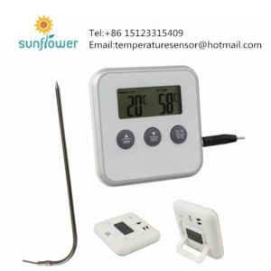 white color digital meat thermometer