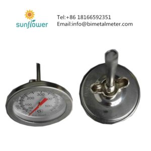 high temperature bbq stove thermometer