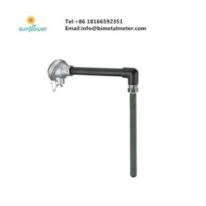 WRN-530 right angle elbow type thermocouple for molten aluminum