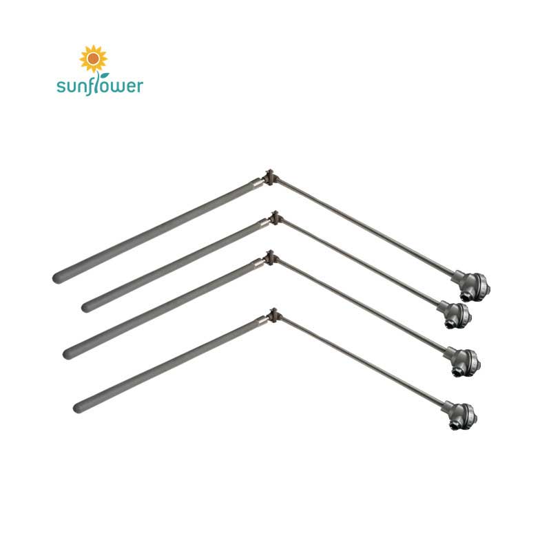 WRN-530 K type right angle thermocouple for furnace melting