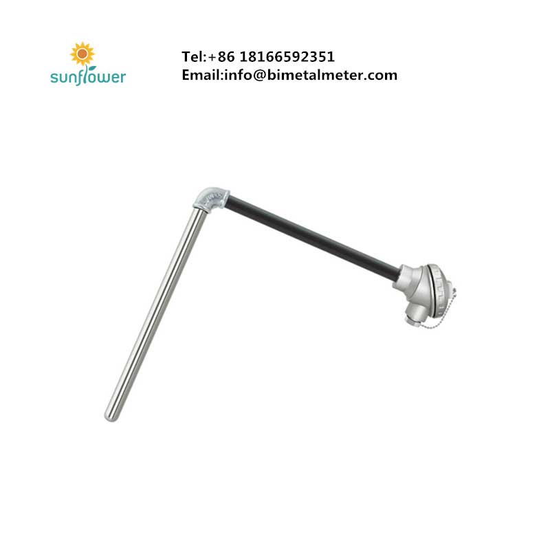 WRN-520 stainless steel right angle thermocouple temperature sensor