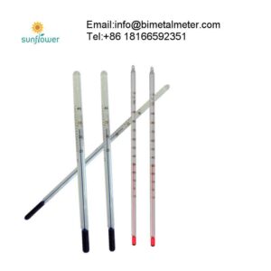 0-300℃-red-and-blue-liquid-white-ground-glass-tube-thermometer-for-lab