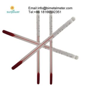 high accuracy industrial glass incubation thermometer probe for hatchery 20 to 40℃